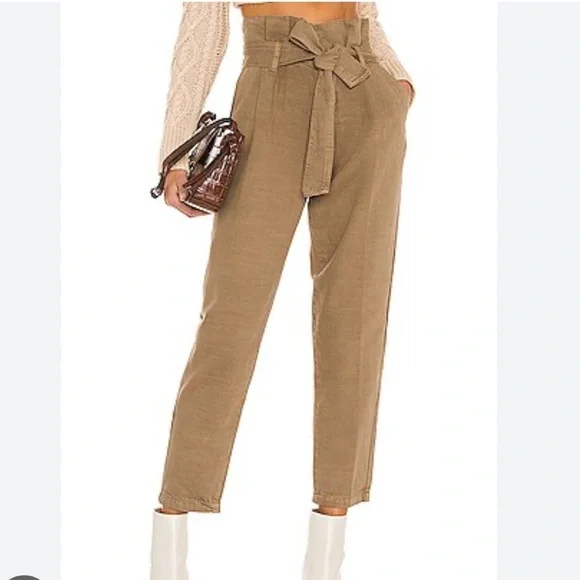 BLANKNYC Paperbag Jogger in Sand Storm 26 - Picture 1 of 5